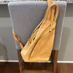 We The Free Soho Convertible Sling Bag Free People Light Tan Leather